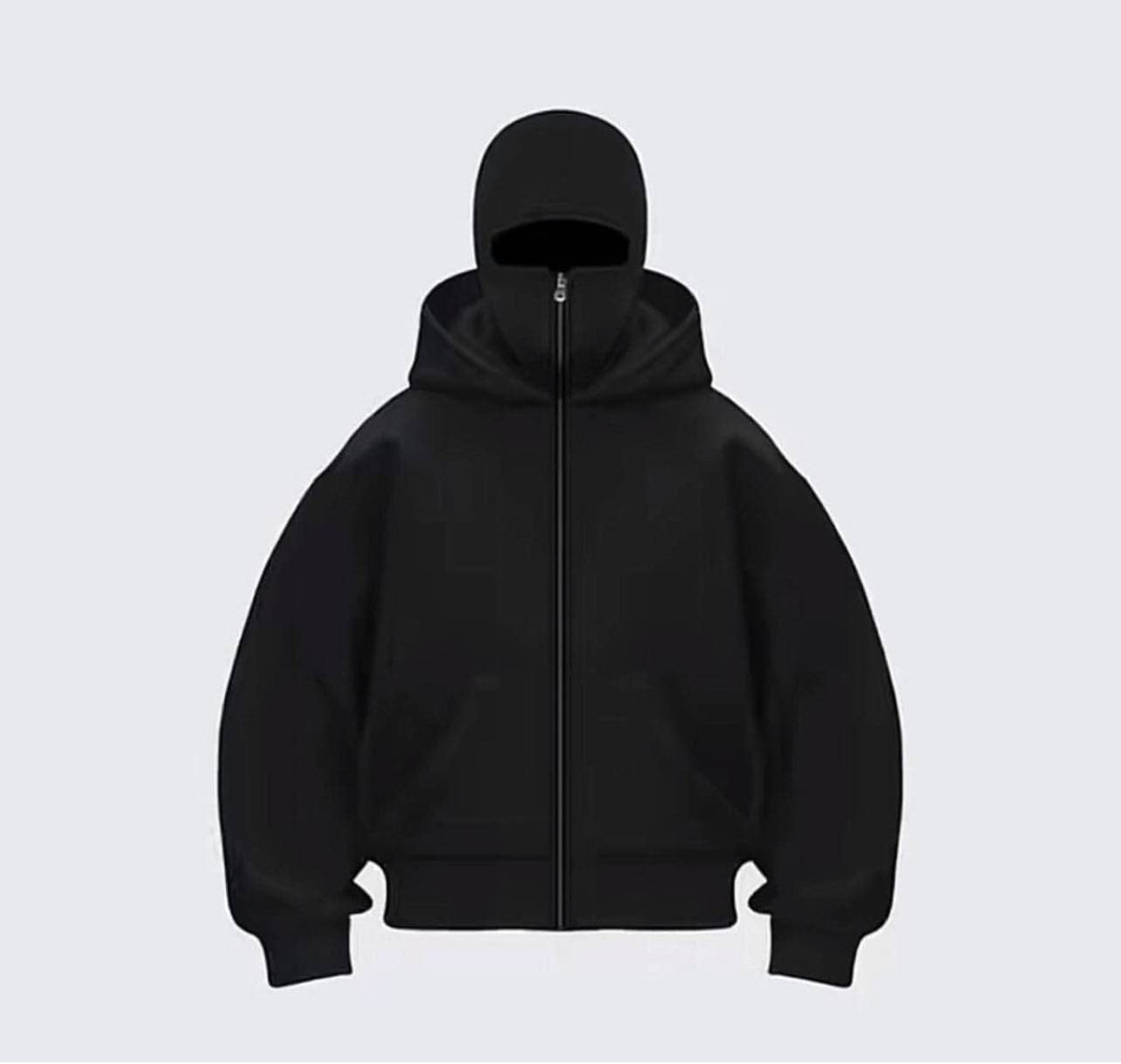 Balaclava Ninja Hoodie for Men – Black